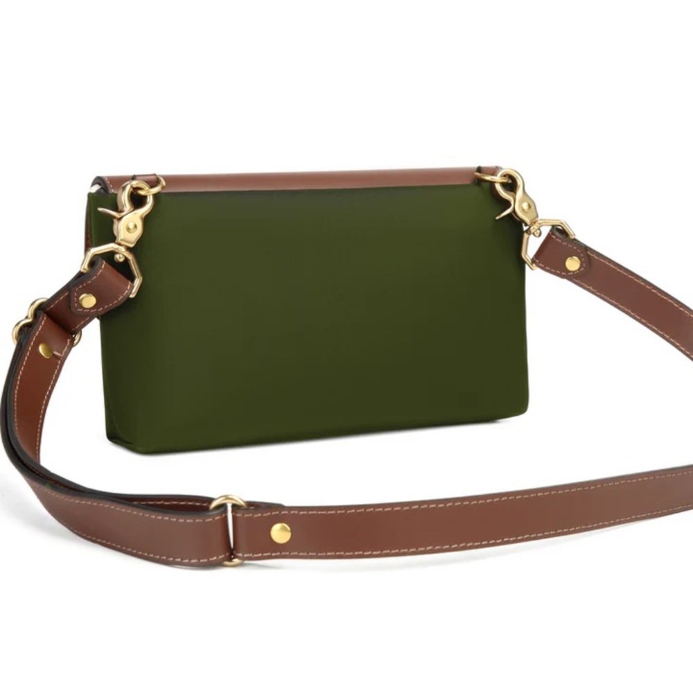 R. Riveter Green Patton Nylon Crossbody Bag - Picture 4 of 14